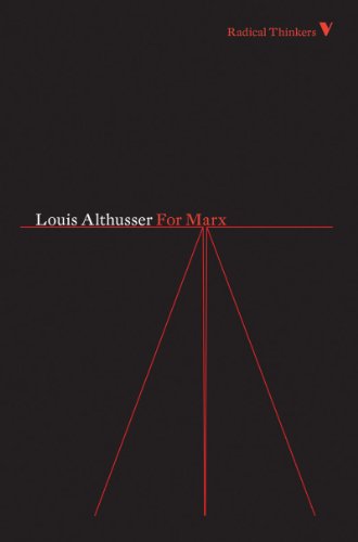 For Marx Radical Thinkers Reprint Louis Althusser