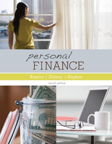 Personal Finance 10th Edition Jack R Kapoor Jack Kapoor Les Dlabay