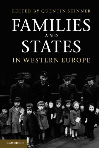 Families And States In Western Europe Quentin Skinner Editor