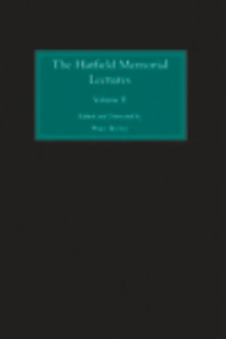 Hatfield Memorial Lectures Volume 2 E Bain P Bastien