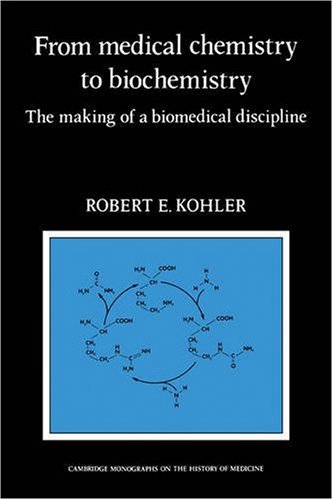 From Medical Chemistry To Biochemistry The Making Of A Biomedical Discipline 1st Edition Robert E Kohler