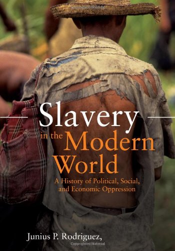 Slavery In The Modern World A History Of Political Social And Economic Oppression 2 Volumes 1st Edition Junius P Rodriguez Editor