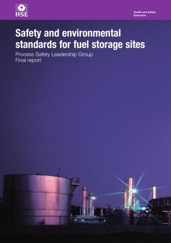 Safety And Environmental Standards For Fuel Storage Sites Final Report Hse