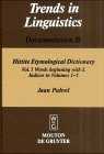 Hittite Etymological Dictionary Words Beginning With L Indices To Volumes 15 Volumes 15 Jaan Puhvel
