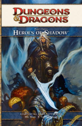 Players Option Heroes Of Shadow A 4th Edition Dd Supplement 4th Revised Edition Wizards Rpg Team