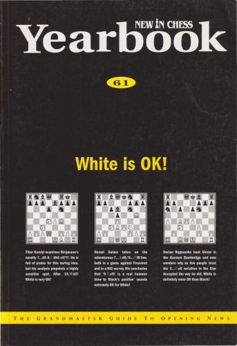 New In Chess Yearbook 61 Genna Sosonko Paul Van Der Sterren