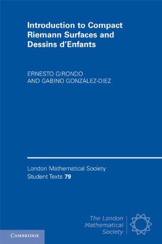 Introduction To Compact Riemann Surfaces And Dessins Denfants 1st Edition Ernesto Girondo