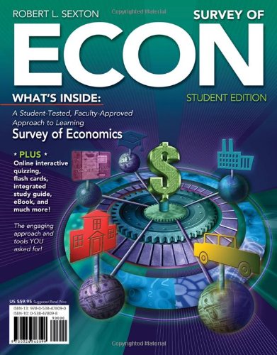 Survey Of Econ 1st Edition 1st Robert L Sexton