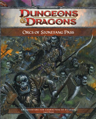 Orcs Of Stonefang Pass An Adventure For Characters Of 5th Level Papmap Logan Bonner