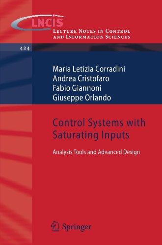 Control Systems With Saturating Inputs Analysis Tools And Advanced Design 1st Edition Maria Letizia Corradini