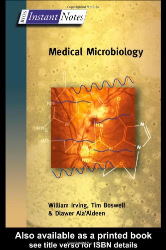 Bios Instant Notes In Medical Microbiology 1st Edition William L Irving