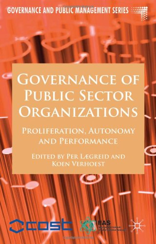 Governance Of Public Sector Organizations Proliferation Autonomy And Performance Governance And Public Management 1st Edition Per Laegreid