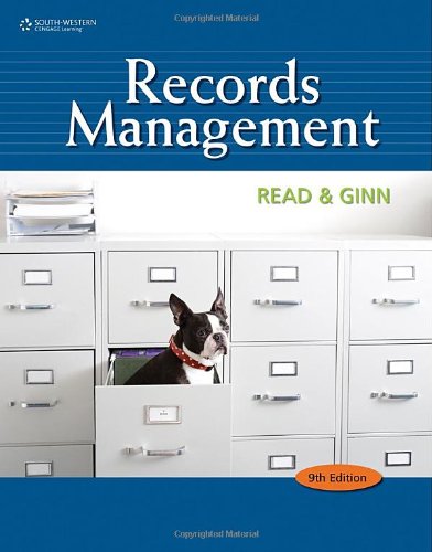 Records Management 9th Edition 9th Judith Read Mary Lea Ginn