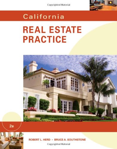 California Real Estate Practice 2nd Edition 2nd Robert L Herd
