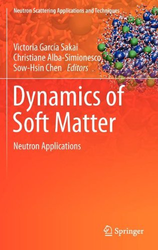 Dynamics Of Soft Matter Neutron Applications 1st Edition Alexei P Sokolov
