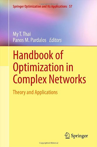 Handbook Of Optimization In Complex Networks Theory And Applications 1st Edition Fernanda S H Souza