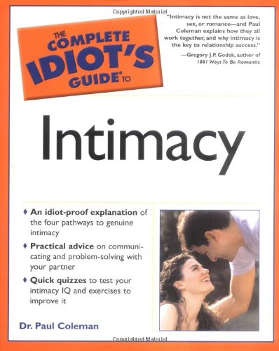 The Complete Idiots Guide To Intimacy Paul Coleman Paul W Coleman