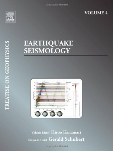 Earthquake Seismology 1st Edition Hiroo Kanamori
