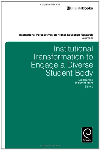 Institutional Transformation To Engage A Diverse Student Body 6 Liz Thomas