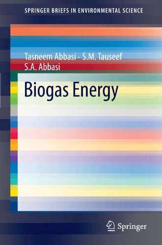 Biogas Energy 1st Edition Tasneem Abbasi Sm Tauseef Sa Abbasi Auth