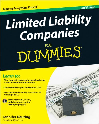 Limited Liability Companies For Dummies 2nd Edition 2nd Edition Jennifer Reuting