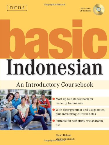 Basic Indonesian With Audio Paperback With Disc Stuart Robson Dr