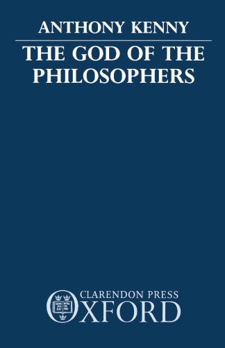 The God Of The Philosophers Anthony Kenny