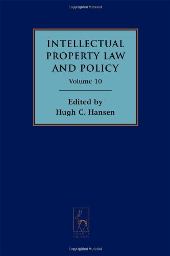 Intellectual Property Law And Policy Hugh C Hansen