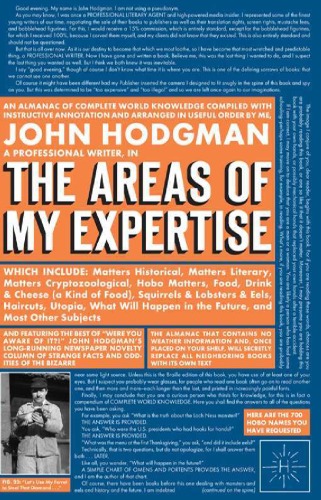 The Areas Of My Expertise John Hodgman