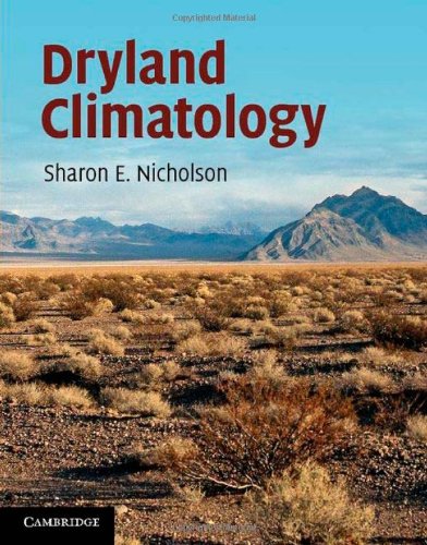 Dryland Climatology Sharon E Nicholson