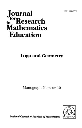 Logo And Geometry Journal For Research In Mathematics Education Douglas H Clements