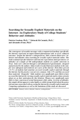 Archives Of Sexual Behavior Volume 30 Number 2 April 2001 Kenneth J Zucker Ed