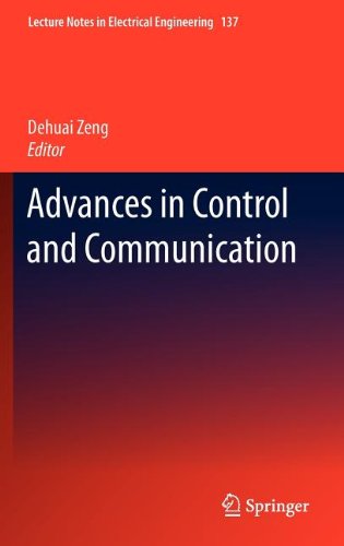 Advances In Control And Communication 1st Edition Zhang Dong
