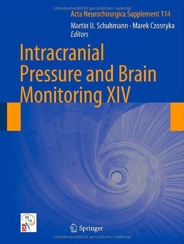 Intracranial Pressure And Brain Monitoring Xiv 1st Edition David J Price Auth