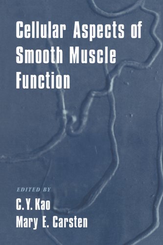 Cellular Aspects Of Smooth Muscle Function 1st C Y Kao Editor