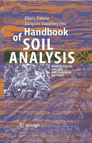 Handbook Of Soil Analysis Mineralogical Organic And Inorganic Methods 1st Edition Marc Pansu