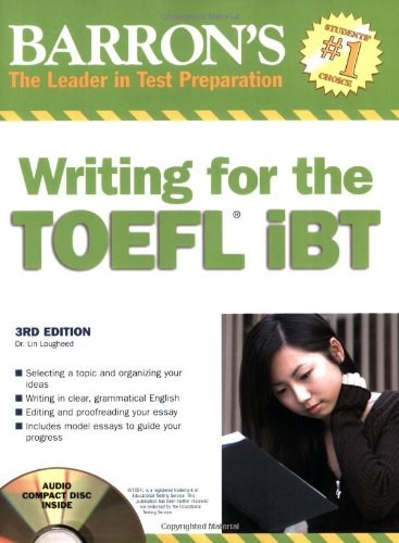 Barrons Writing For The Toefl Ibt 3rd Lin Lougheed