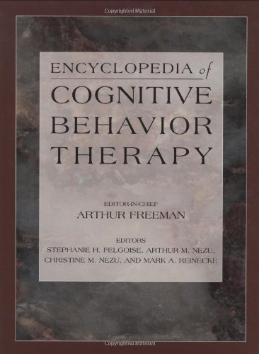Encyclopedia Of Cognitive Behavior Therapy Social Indicators Research Series 1st Edition Arthur Freeman Editor