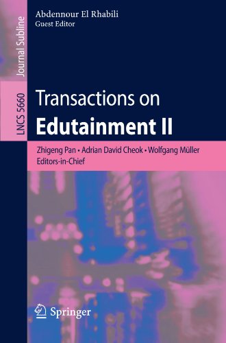 Transactions On Edutainment Ii 1st Edition Javier Torrente Pablo Lavn Mera
