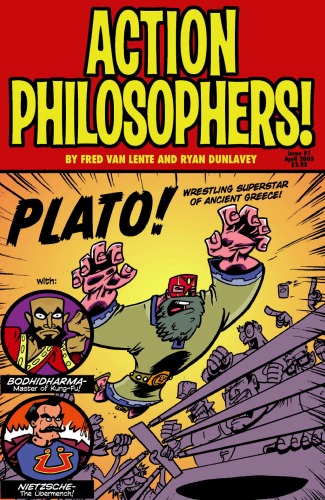 Action Philosophers 01 Nietzsche Bodhidharma Plato Wrestling Superstar Of Ancient Greece Apr2005 Evil Twin Comics