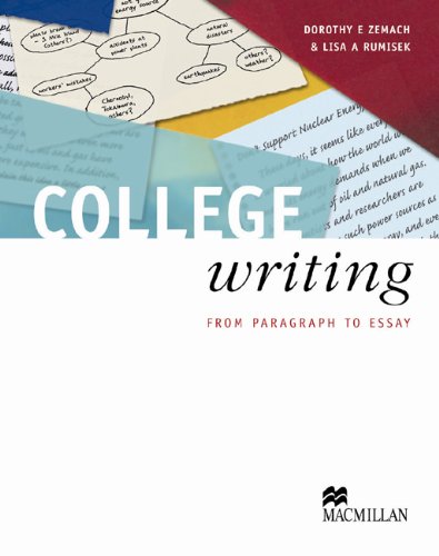 College Writing Teachers Book Dorothy Zemach Lisa A Rumisek