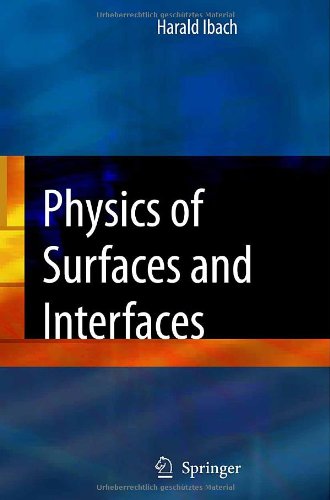 Physics Of Surfaces And Interfaces 1st Edition Harald Ibach