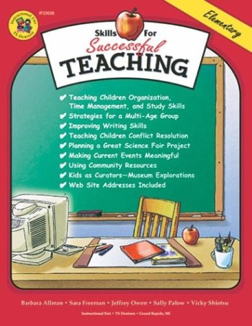 Skills For Successful Teaching Barbara Allman Sara Freeman Jeffrey Owen