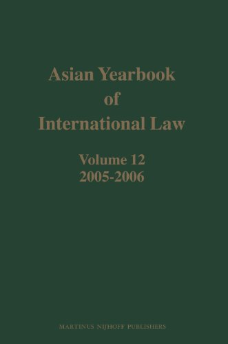 Asian Yearbook Of International Law 20052006 Asian Yearbook Of International Law B S Chimni