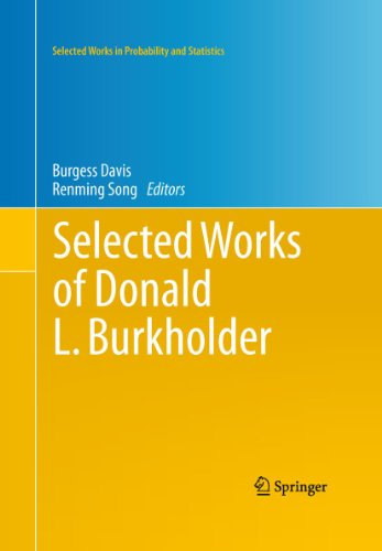 Selected Works Of Donald L Burkholder 1st Edition Burgess Davis