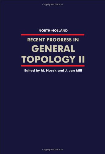 Recent Progress In General Topology Ii 1st Edition M Huek