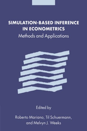 Simulationbased Inference In Econometrics Methods And Applications Roberto Mariano