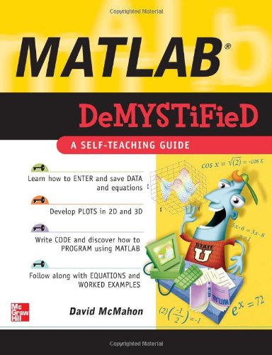 Matlab Demystified 1st Edition David Mcmahon