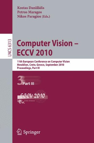 Computer Vision Eccv 2010 11th European Conference On Computer Vision Heraklion Crete Greece September 511 2010 Proceedings Part Iii 1st Edition Andrej Mikulk