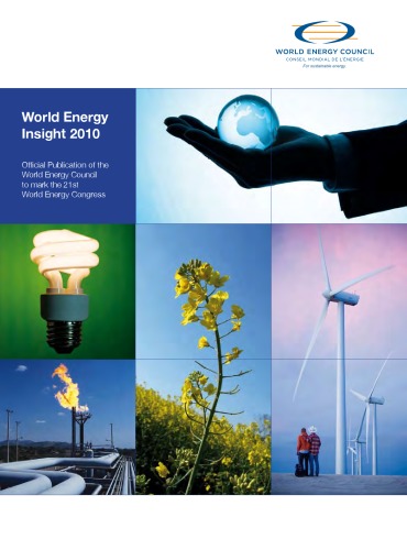 World Energy Insight 2010 World Energy Council First Magazine